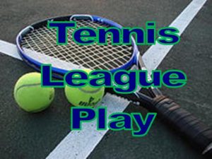 Tennis League Play Logo